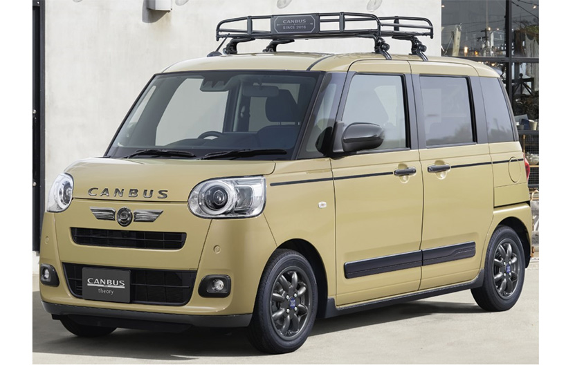 東京オートサロン　ダイハツ MOVE CANBUS THEORY BITTER+