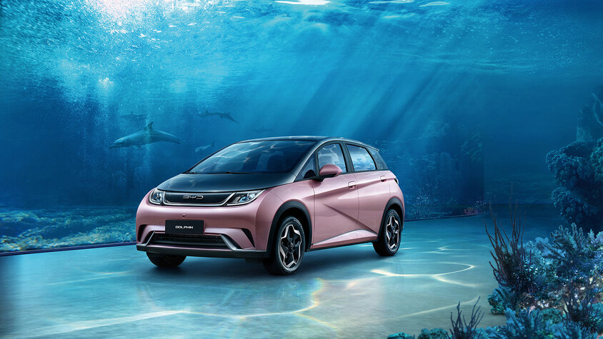 東京オートサロン2023　BYD e-Compact「DOLPHIN」