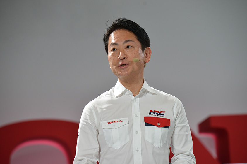 2023東京オートサロン　ホンダHRC渡辺康治社長
