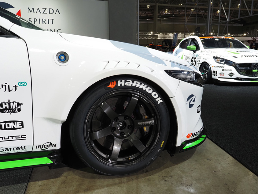 MAZDA SPIRIT RACING MAZDA3 BIO CONCEPTのフロントフェンダー