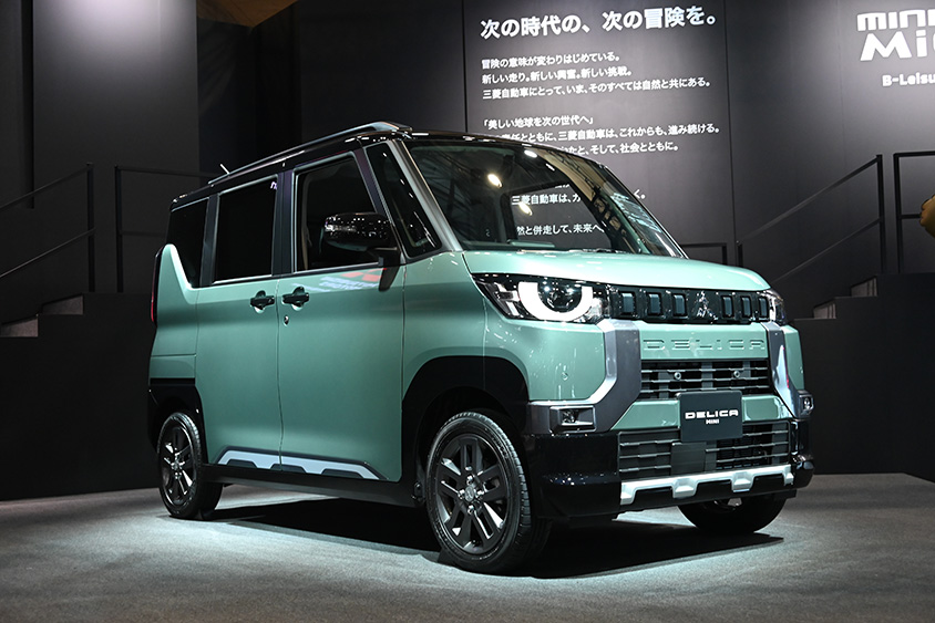 三菱自動車 新型軽自動車デリカミニを出展 2023東京オートサロン | クルマ情報サイトｰGAZOO.com