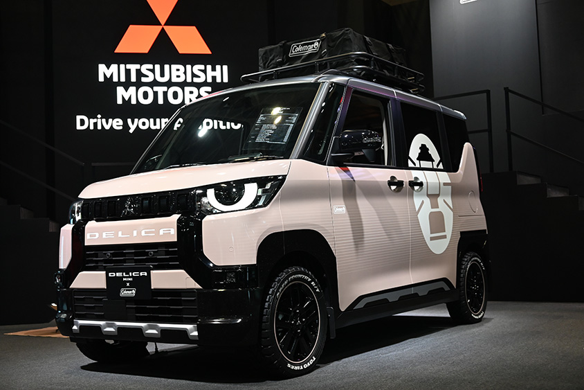 新型デリカミニ コールマンとのコラボカスタムモデル