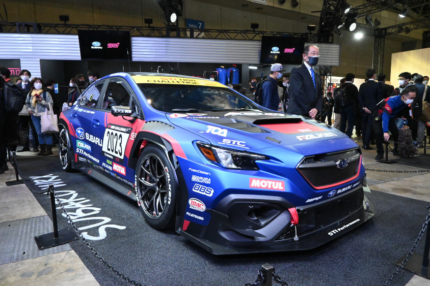 スバル・WRX ニュルブルクリンクチャレンジ2023