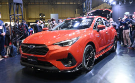 【東京オートサロン2023】スバルが新型インプレッサを日本初公開！ 2023年のモータースポーツ活動も発表