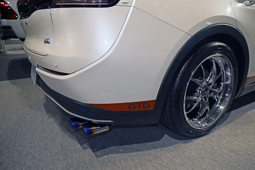 GTG CROWN type GR のホイールとマフラー