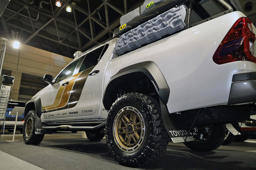 GTG HILUX ROUGE OVERLANDのホイール