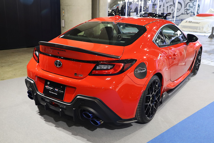 GR Garage神戸垂水カスタマイズGR86のリヤ