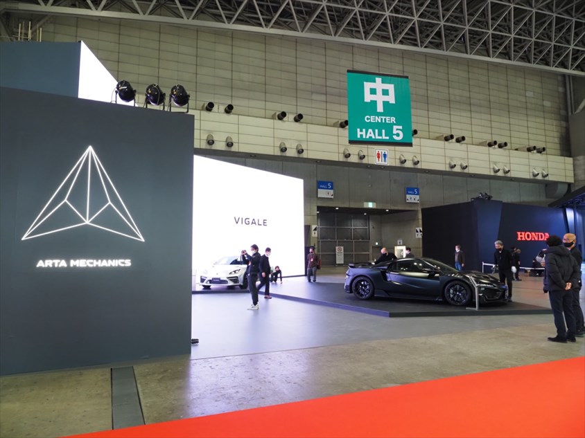 ARTA MECHANICSのブース＠東京オートサロン2023