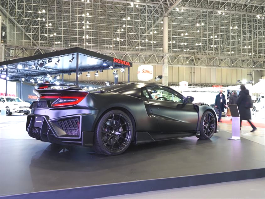 ARTA MECHANICSの新型コンプリート「LEGAVELO」のリヤ＠東京オートサロン2023