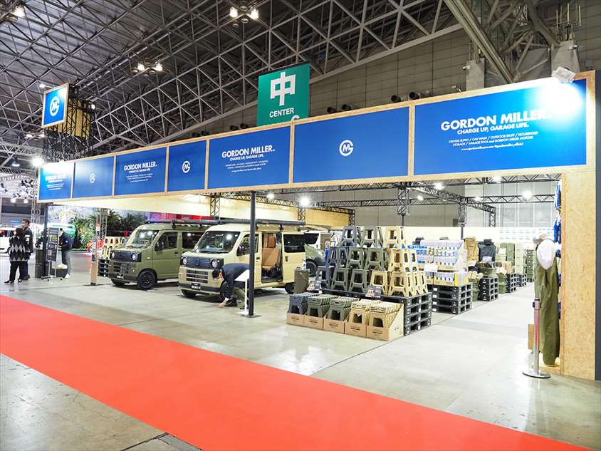 GORDON MILLERのブース＠東京オートサロン2023