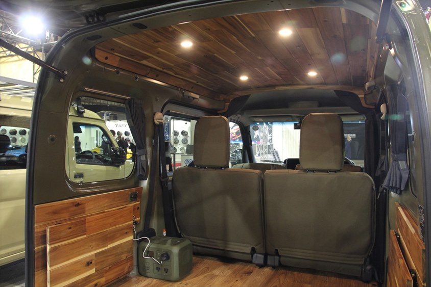 GMLVAN S-01の内装＠東京オートサロン2023