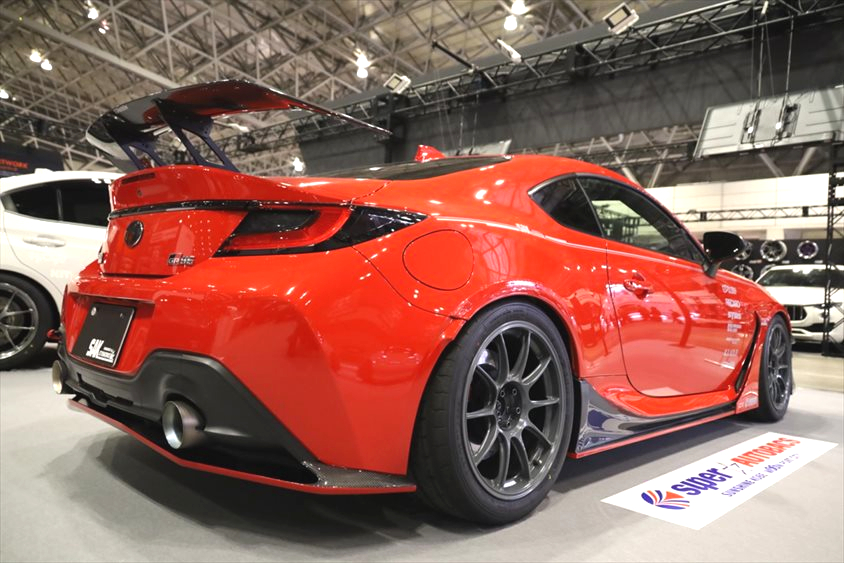 SA KOBE GR86のリヤ＠東京オートサロン2023