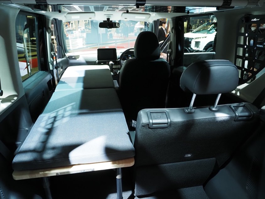 デリカミニ SNOW SURVIVORのインテリア＠東京オートサロン2023