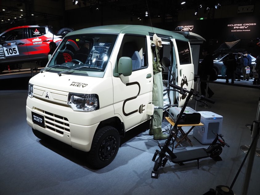 ミニキャブ・ミーブ B-Leisure Style＠東京オートサロン2023