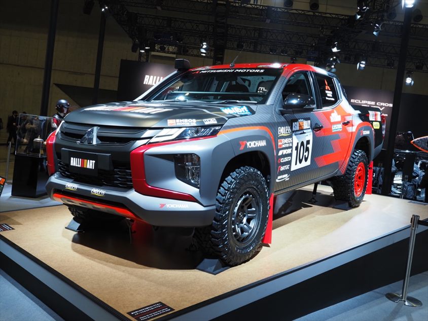 トライトン ラリーカー＠東京オートサロン2023
