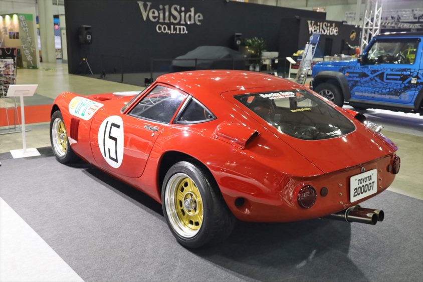 TOYOTA2000GT 細谷四方洋グランプリ15号車のリヤ＠東京オートサロン2023