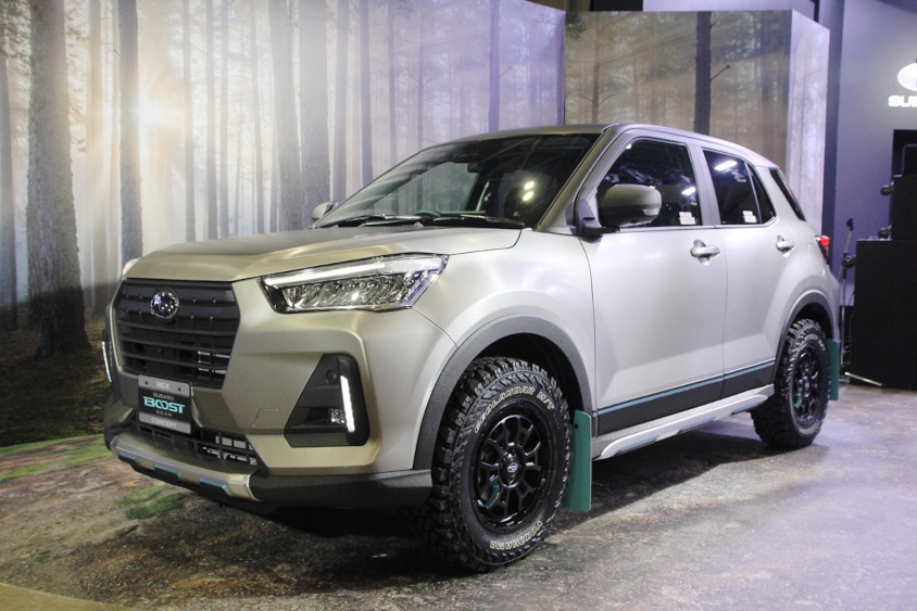 スバル・レックス ブーストギア コンセプトのリアビュー＠東京オートサロン2023