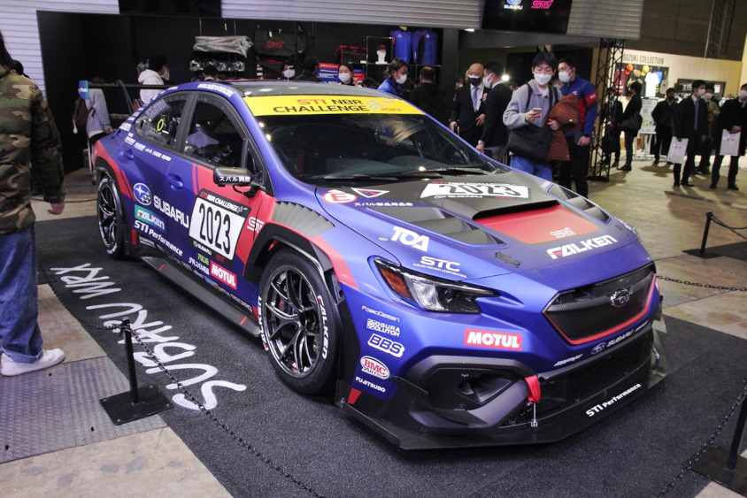 スバル・WRX ニュルブルクリンクチャレンジ2023＠東京オートサロン2023