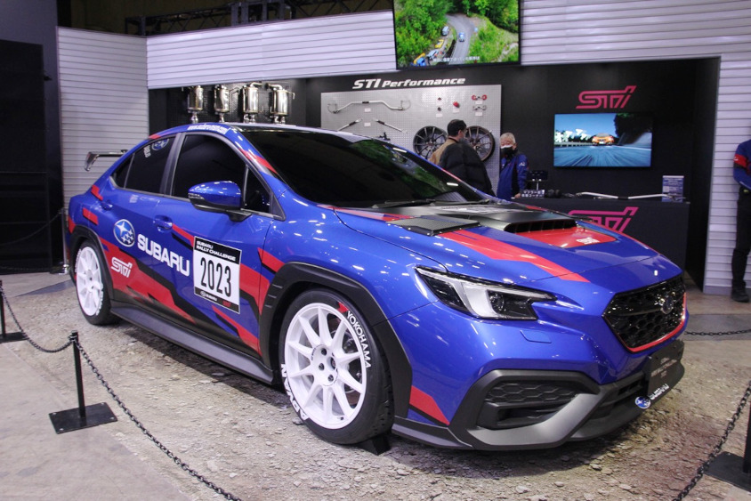 スバル・WRX ラリーチャレンジ2023＠東京オートサロン2023