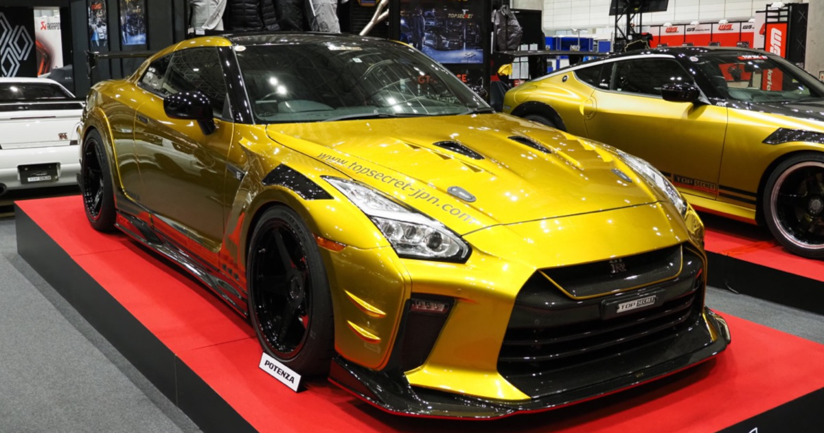 日産 スカイライン GT-R Top Secret Gold TOKYO AUTO SALON 2024