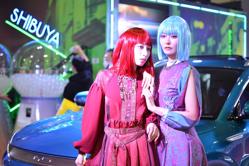 2023年オートサロン　詩瑶 、遊馬りえ  BYD