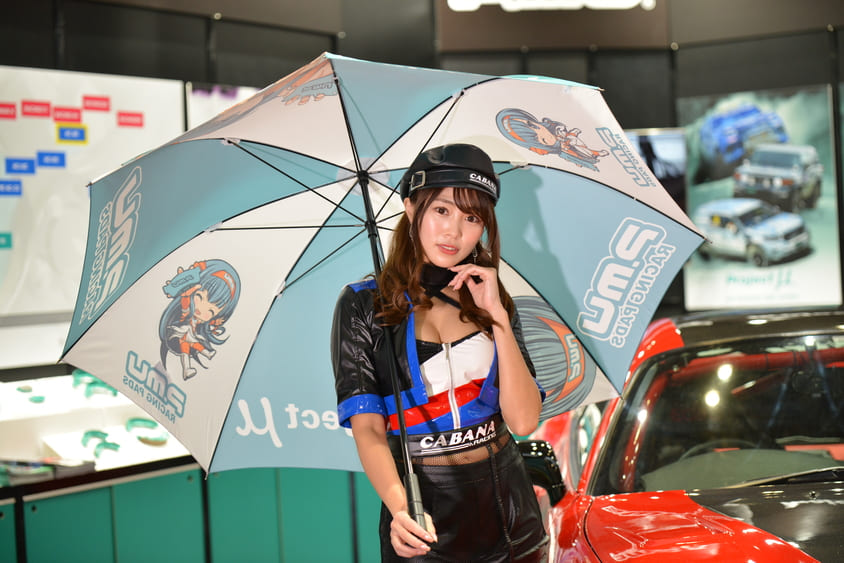 2023年オートサロン　亀澤杏菜 　 プロジェクトμ