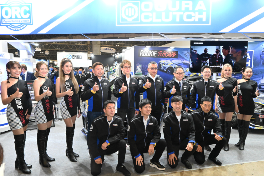 ORC ROOKIE Racingトークショーの集合写真