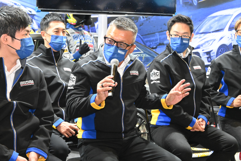 モリゾウ選手の速さについて語る小倉クラッチの小倉康宏社長