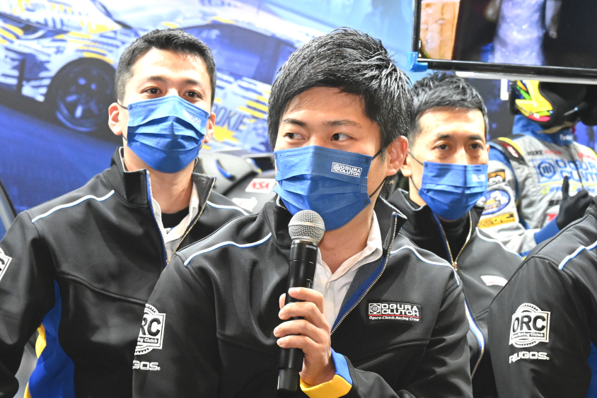 29号車GR86について語る大嶋和也選手