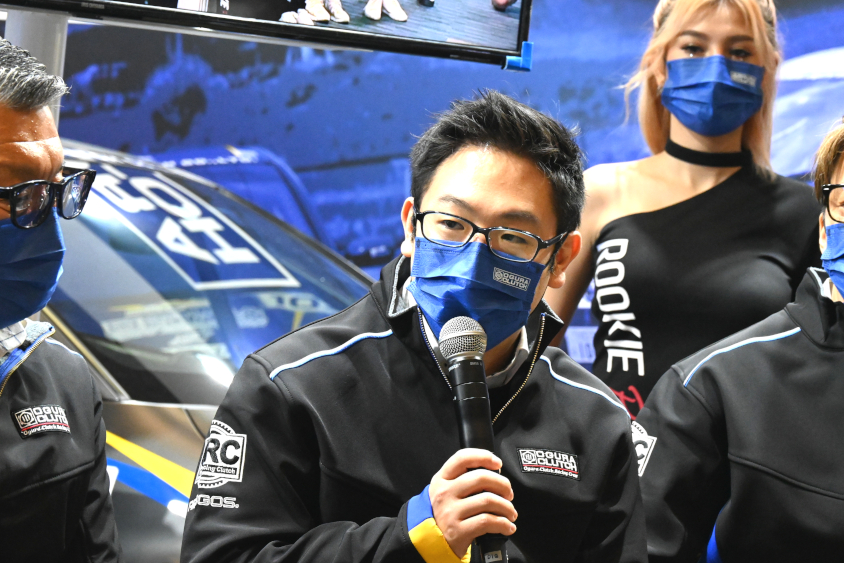 28号車GR86について語る豊田大輔選手