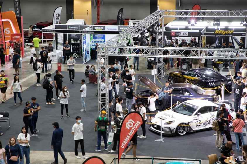 日本のチューニングカーも14台展示されている東京オートサロン クアラルンプール2023