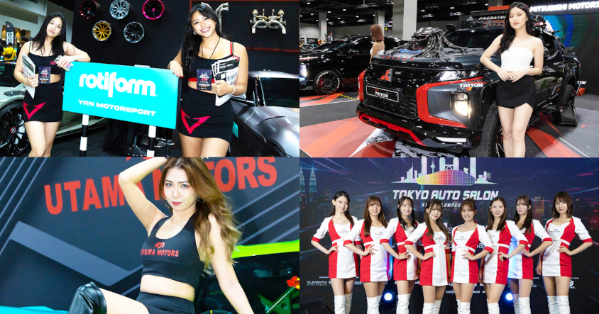 マレーシア初開催のオートサロンを彩ったコンパニオン特集【東京オートサロン・クアラルンプール2023】