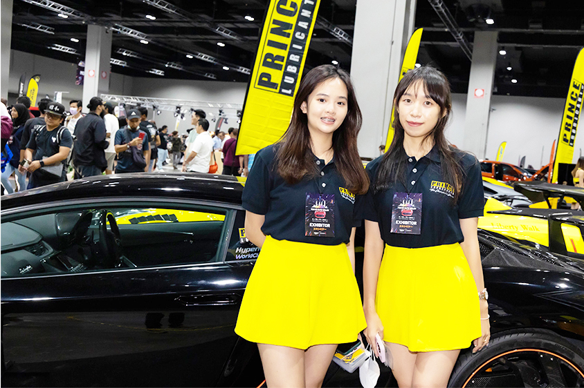 東京オートサロン・クアラルンプール2023　PRINCE LUBRCATIONのコンパニオン