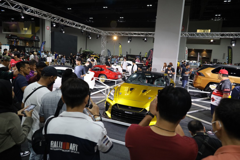 東京オートサロン・クアラルンプール2023の会場の様子