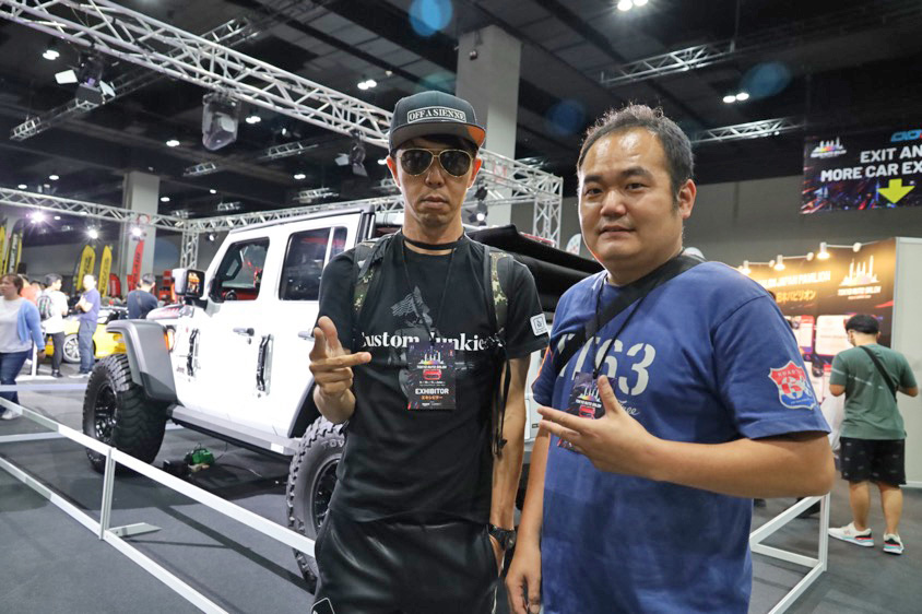 東京オートサロン・クアラルンプールに展示した『JEEP WRANGLER』