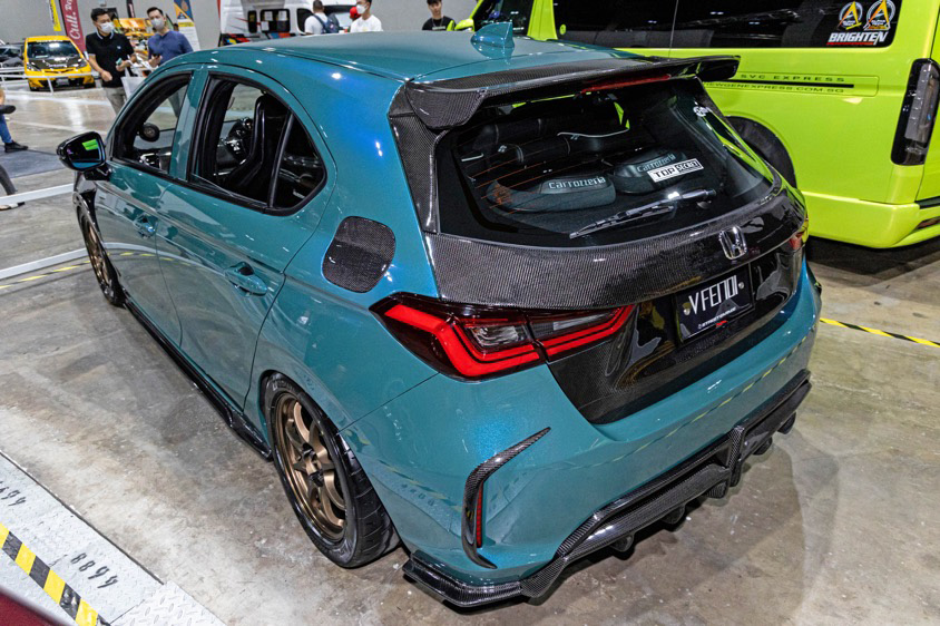 ホンダ・シティのリヤ