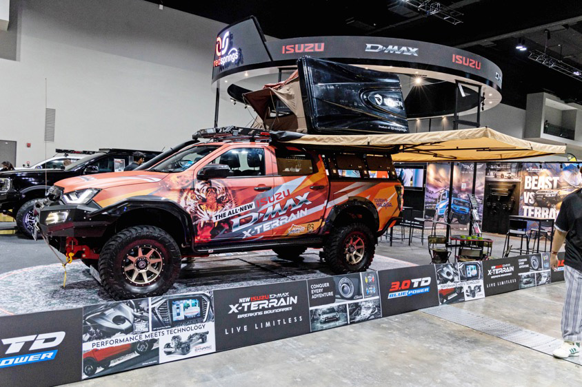 いすゞ・D-MAX（レッドスプリングスブース）
