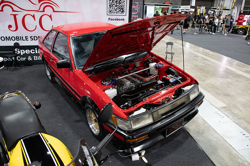 トヨタ・カローラレビン（AE86）（東京オートサロン・クアラルンプール2023）