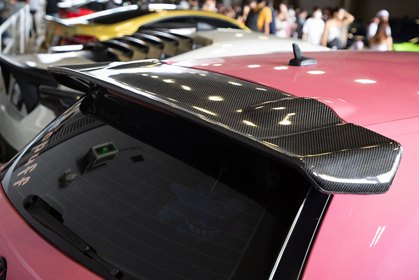 フォルクスワーゲン・シロッコのリヤスポイラー