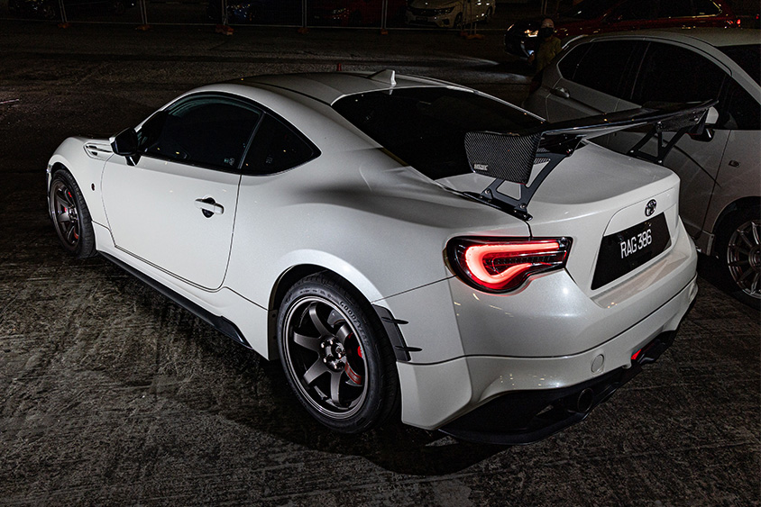 トヨタ・86のリヤ