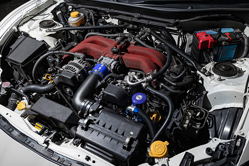 トヨタ・86のエンジンルーム