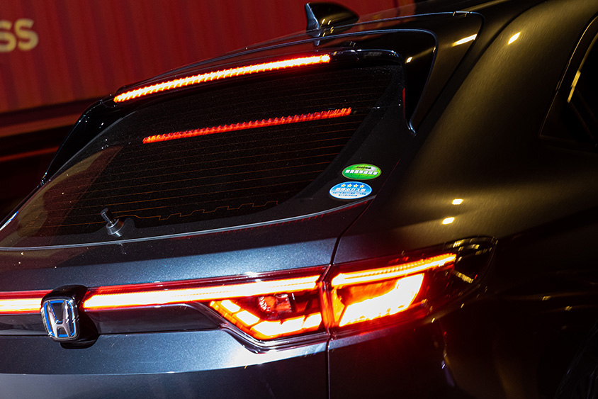 ホンダ・ヴェゼルのテールランプ