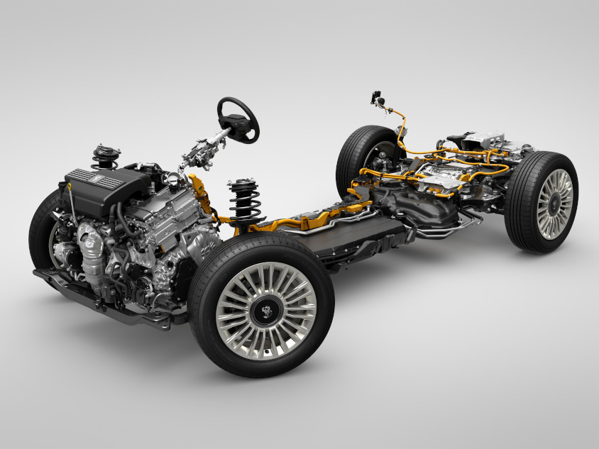 新開発のV6 3.5Lプラグインハイブリッドシステム