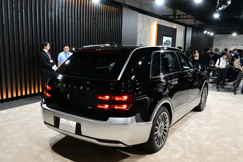 センチュリー　リアビュー 麟鳳＜りんぽう＞ブラック×シルバー