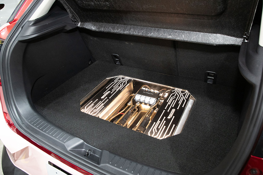 マツダ・CX3のラゲッジルーム