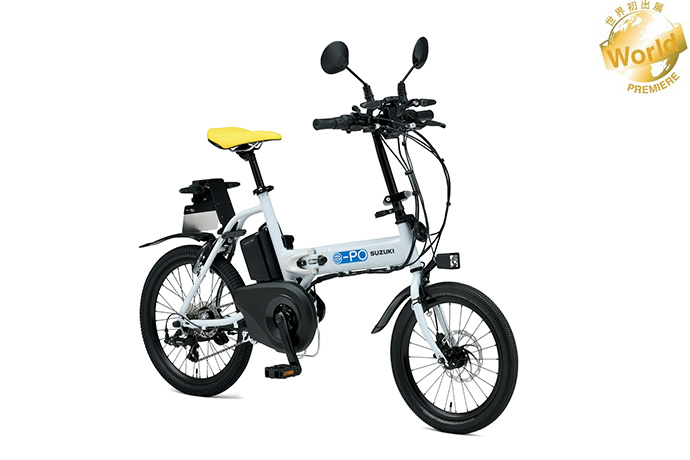 <参考出品車> 折り畳み電動モペッド「e-PO（イーポ）」