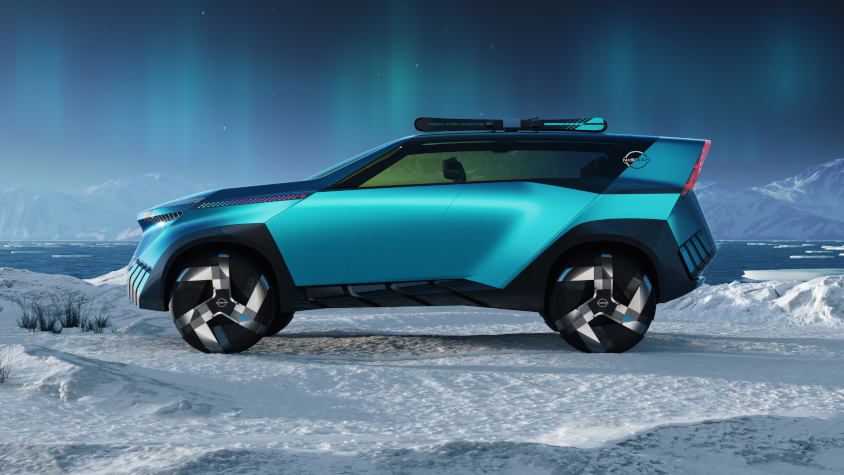 EVコンセプトカー第2弾「ニッサン ハイパーアドベンチャー」　ジャパンモビリティショー 日産ブース