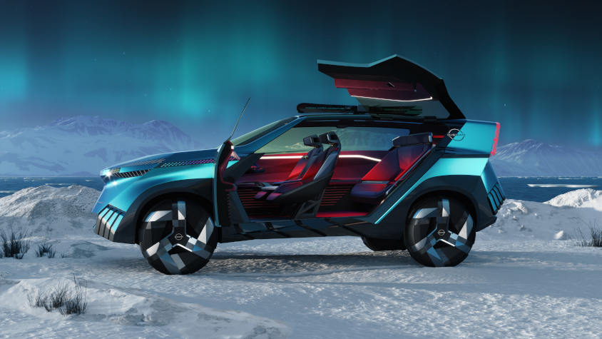 EVコンセプトカー第2弾「ニッサン ハイパーアドベンチャー」　ジャパンモビリティショー 日産ブース