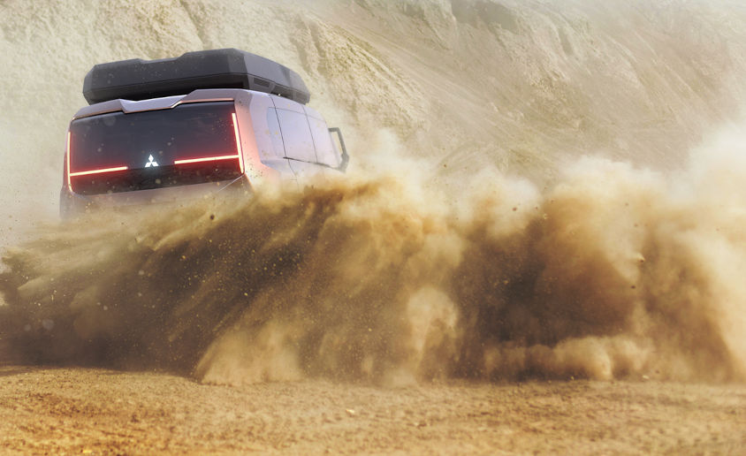 電動クロスオーバーMPVコンセプト　ジャパンモビリティショー2023　三菱自動車