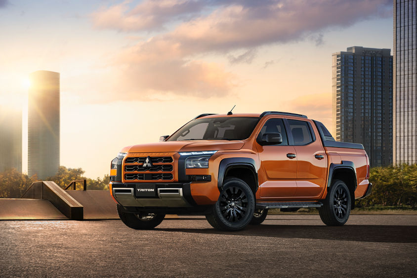 新型『トライトン』（プロトタイプ） ジャパンモビリティショー2023　三菱自動車ブース